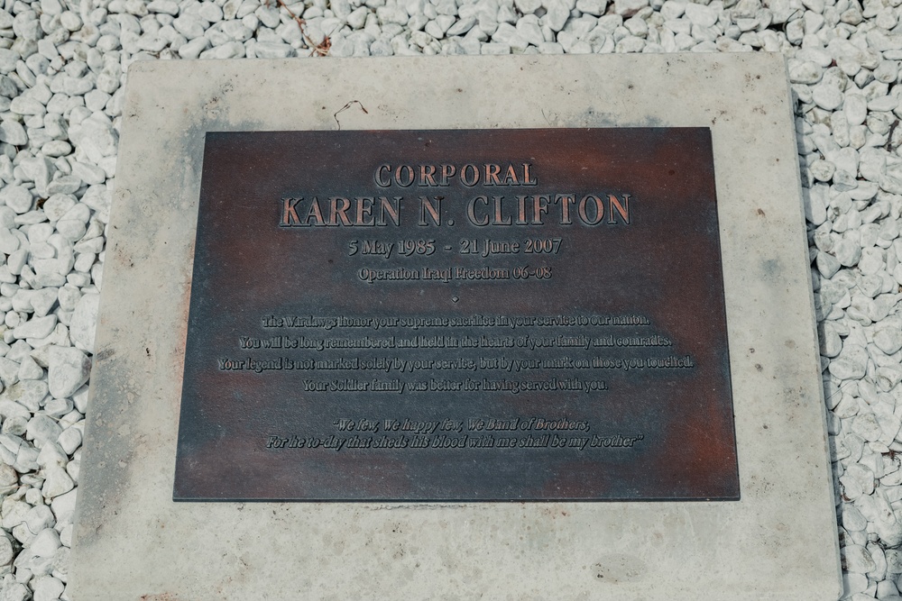 Cpl. Karen Clifton Memorial