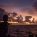 USS Ronald Reagan (CVN 76) Sailors stand lookout watch