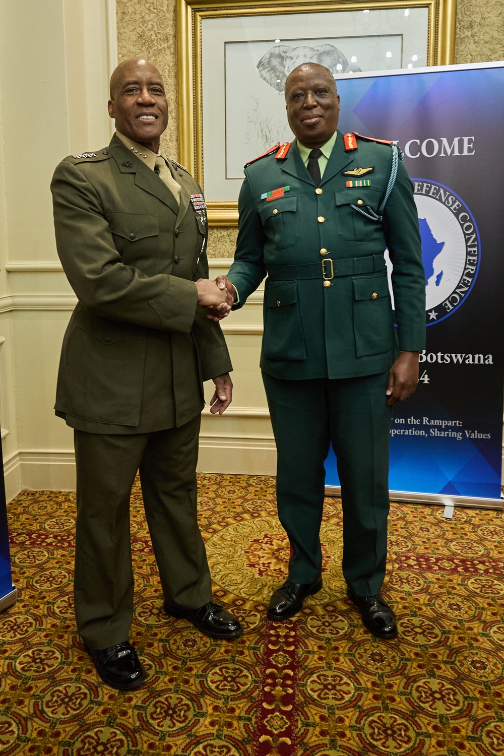 BDF and AFRICOM conduct Press Conference