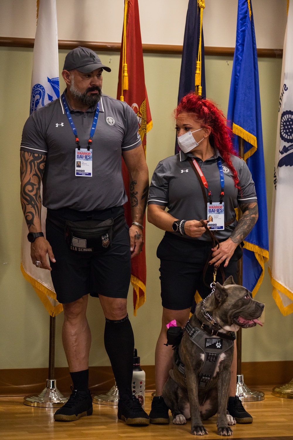 DoD Warrior Games Athletes Visit VA Community Living Center