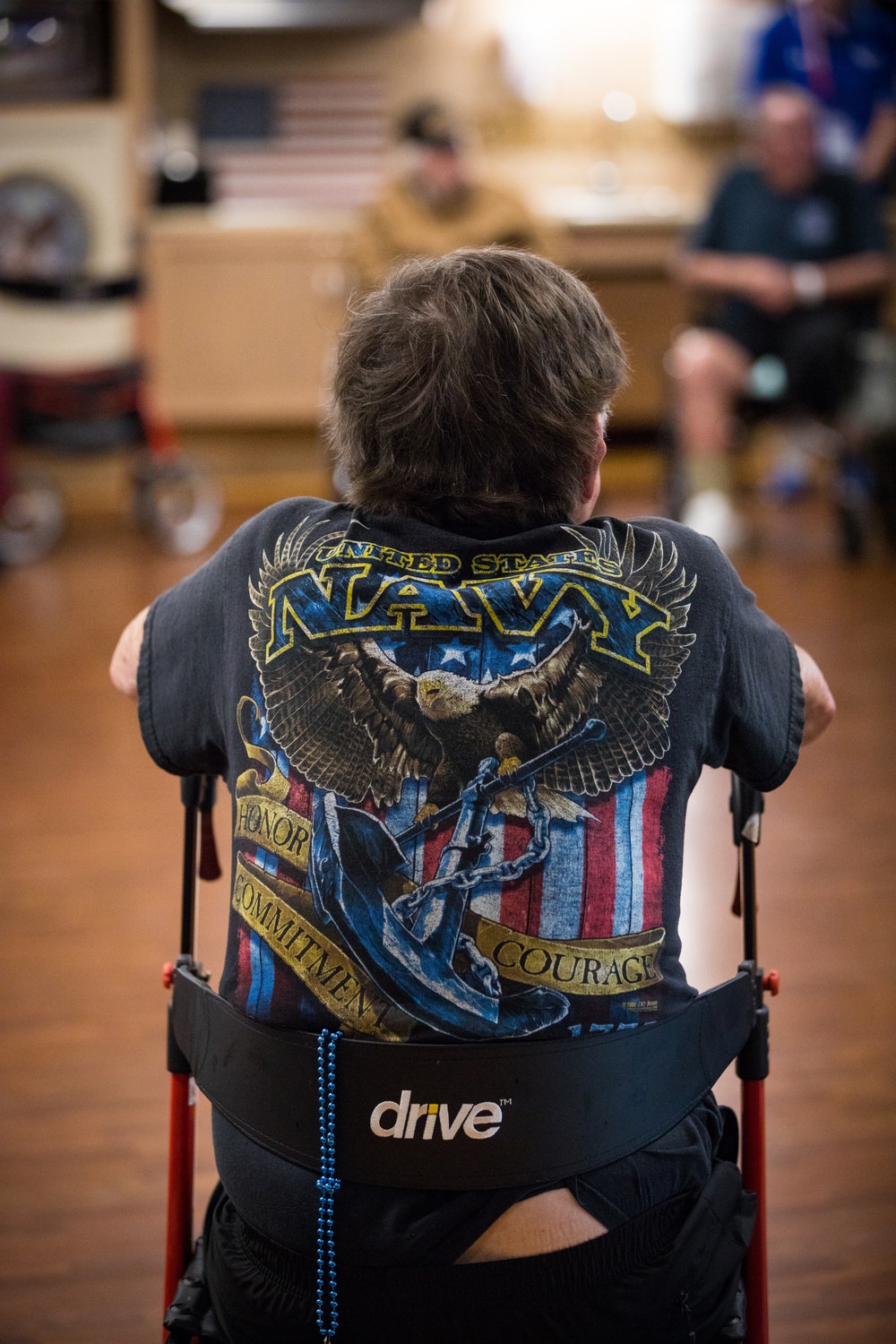 DoD Warrior Games Athletes Visit VA Community Living Center