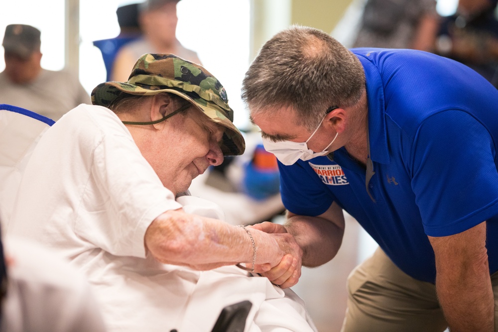 DoD Warrior Games Athletes Visit VA Community Living Center