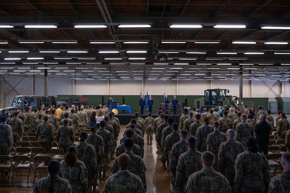 87th Logistics Readiness Squadron Change of Command