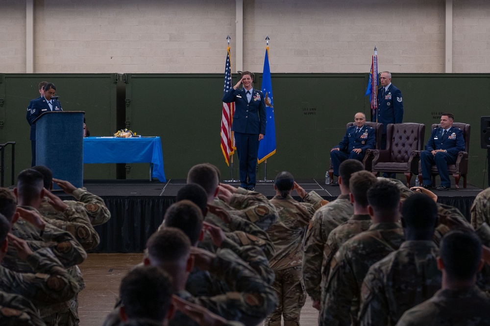 87th Logistics Readiness Squadron Change of Command