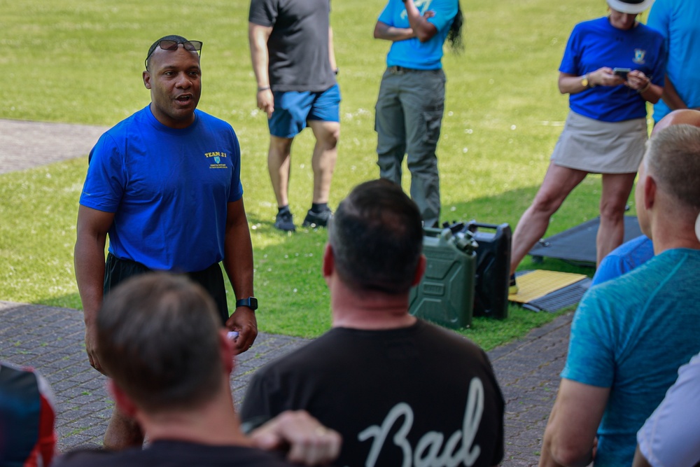 21st Theater Sustainment Command Sustainment Week Senior Leader Team Building Challenge