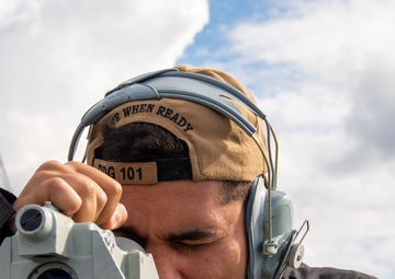 Sailor Takes Bearings