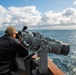 Sailor Surveys Ship