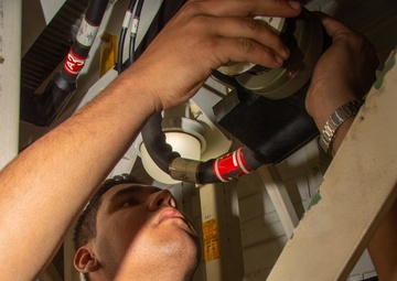 Sailor Conducts Corrective Maintenance