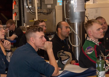 Sailors Participate in Safety Brief