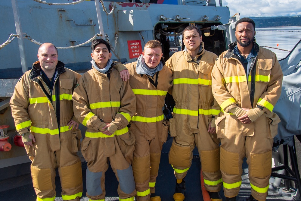 Sailors Pose For Photo