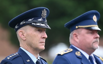 CSAF Hosts Slovakia Air Commander