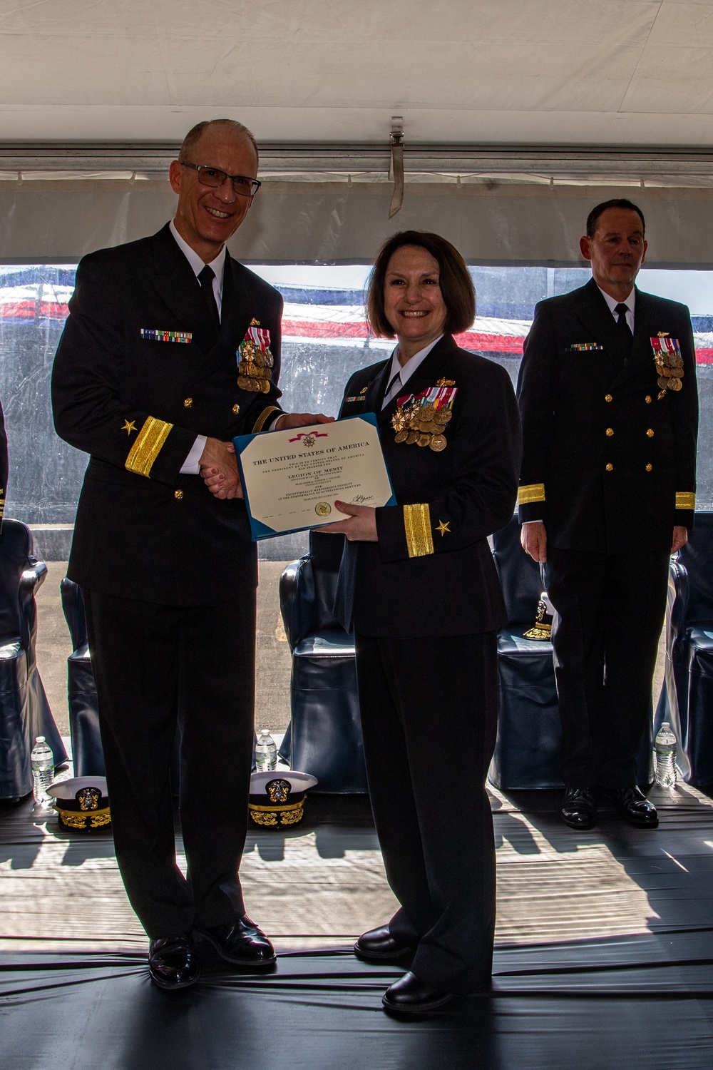 Rear Admiral Receives Award