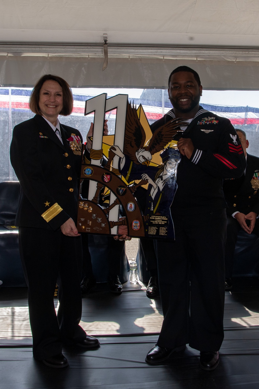 Rear Admiral Receives Award