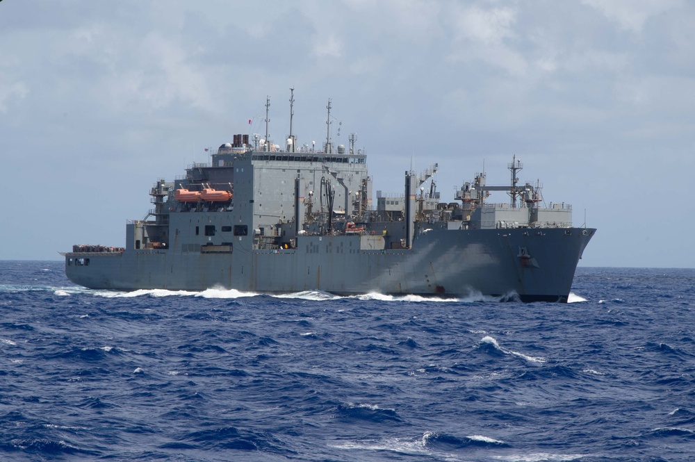 DVIDS - Images - USS Ronald Reagan (CVN 76) conducts fueling-at-sea and ...