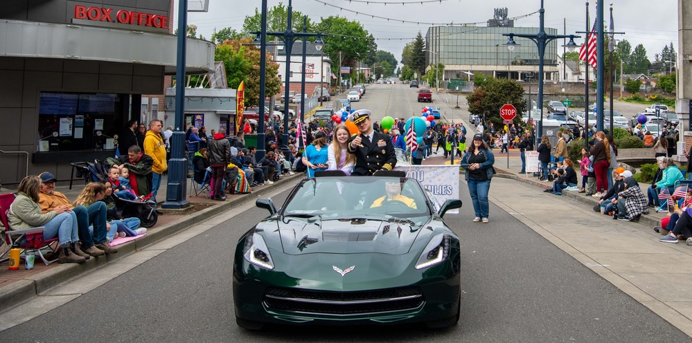 USS Nimitz Takes Part In Annual Armed Forces Day Festival