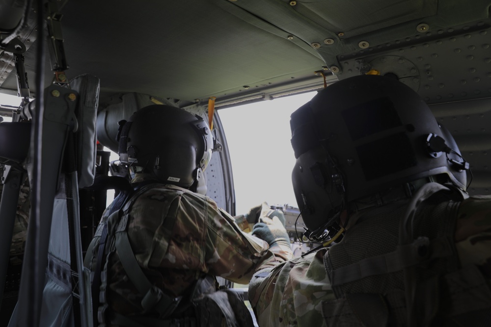 28th ECAB conduct aerial gunnery