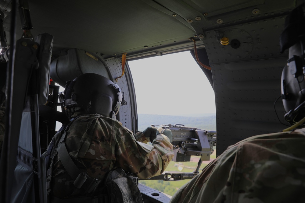 28th ECAB conduct aerial gunnery