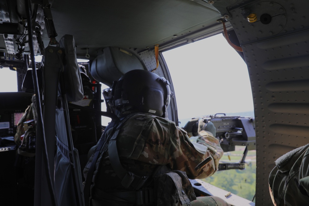 28th ECAB conduct aerial gunnery