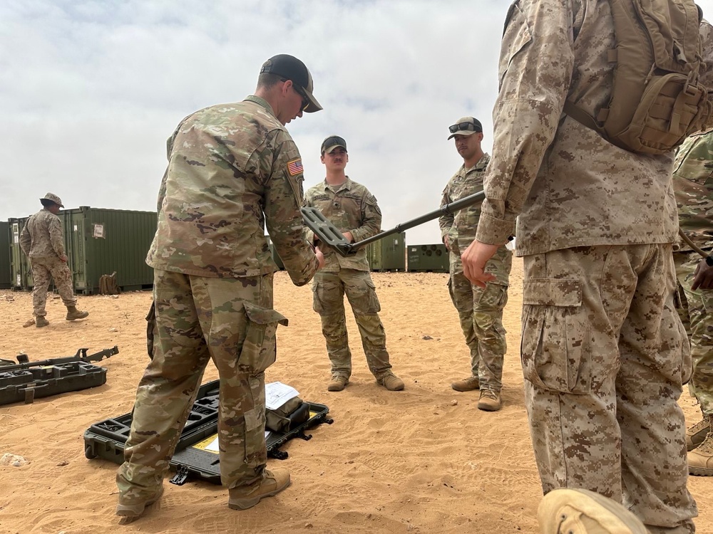 US Army EOD techs train with Moroccan Royal Armed Forces during Exercise African Lion