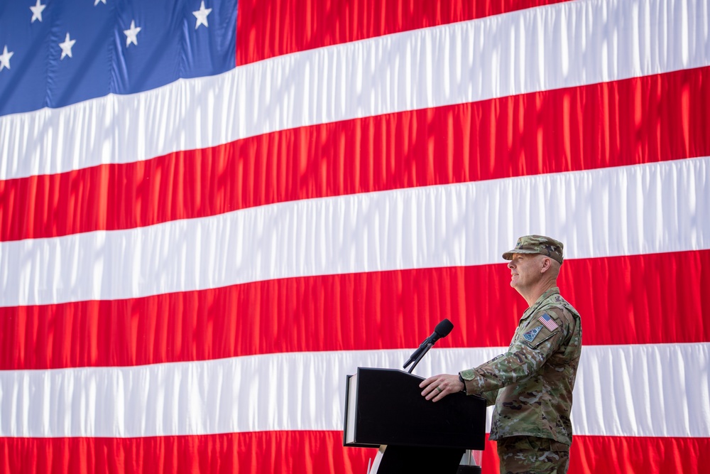 Delta 8 Change of Command