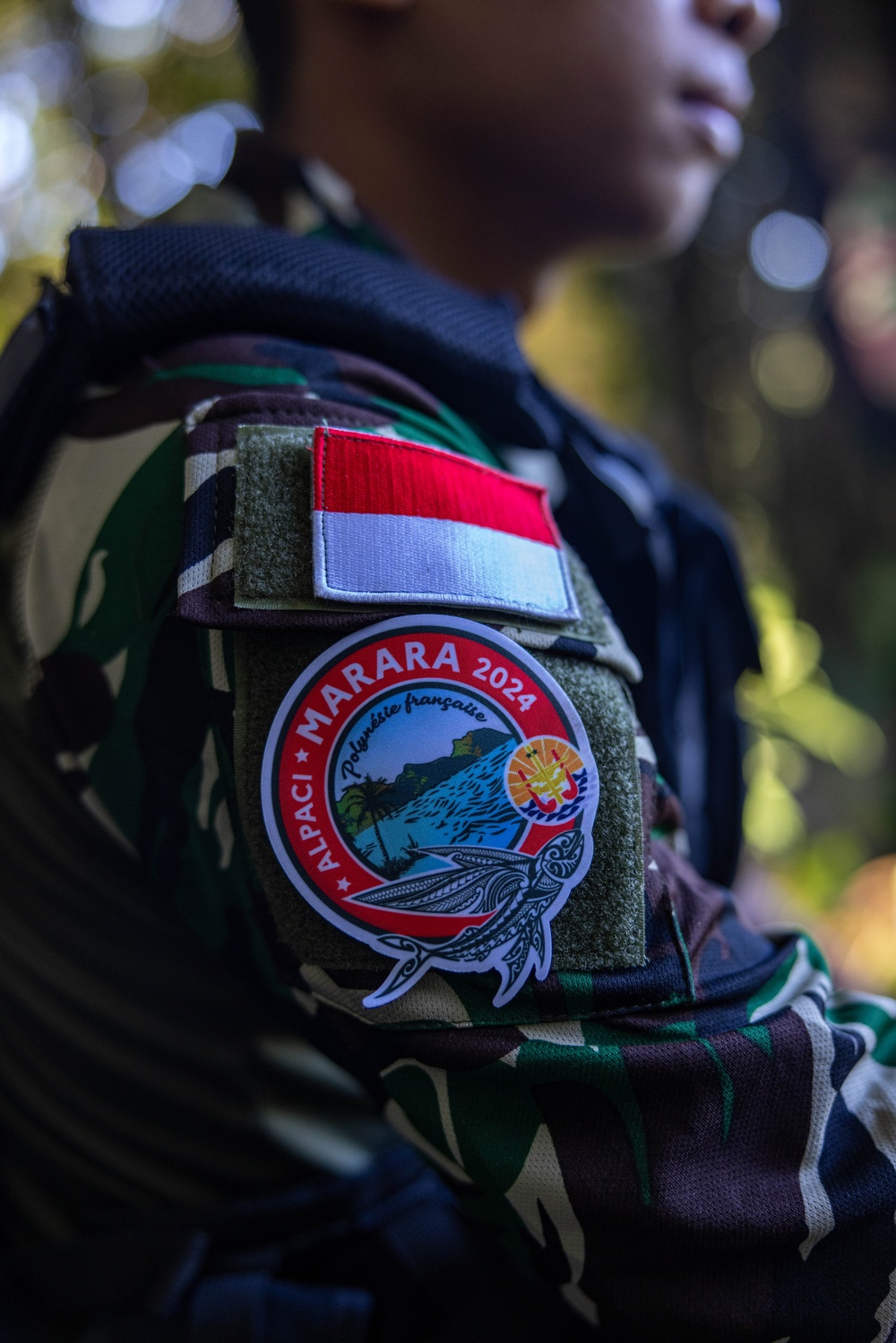 U.S. Marines with 1st MARDIV rehearse jungle reconnaissance patrols during Marara 24
