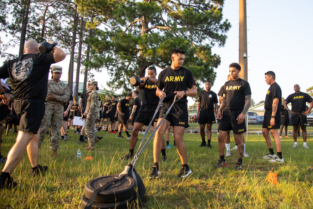 Sustainers host summer fitness competition