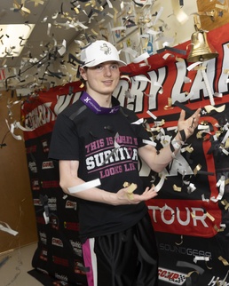 Ringing of the bell: Teen celebrates successful cancer treatment with a ritual