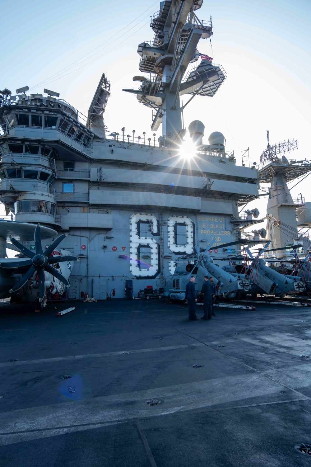USS Dwight D. Eisenhower Arrives in Souda Bay