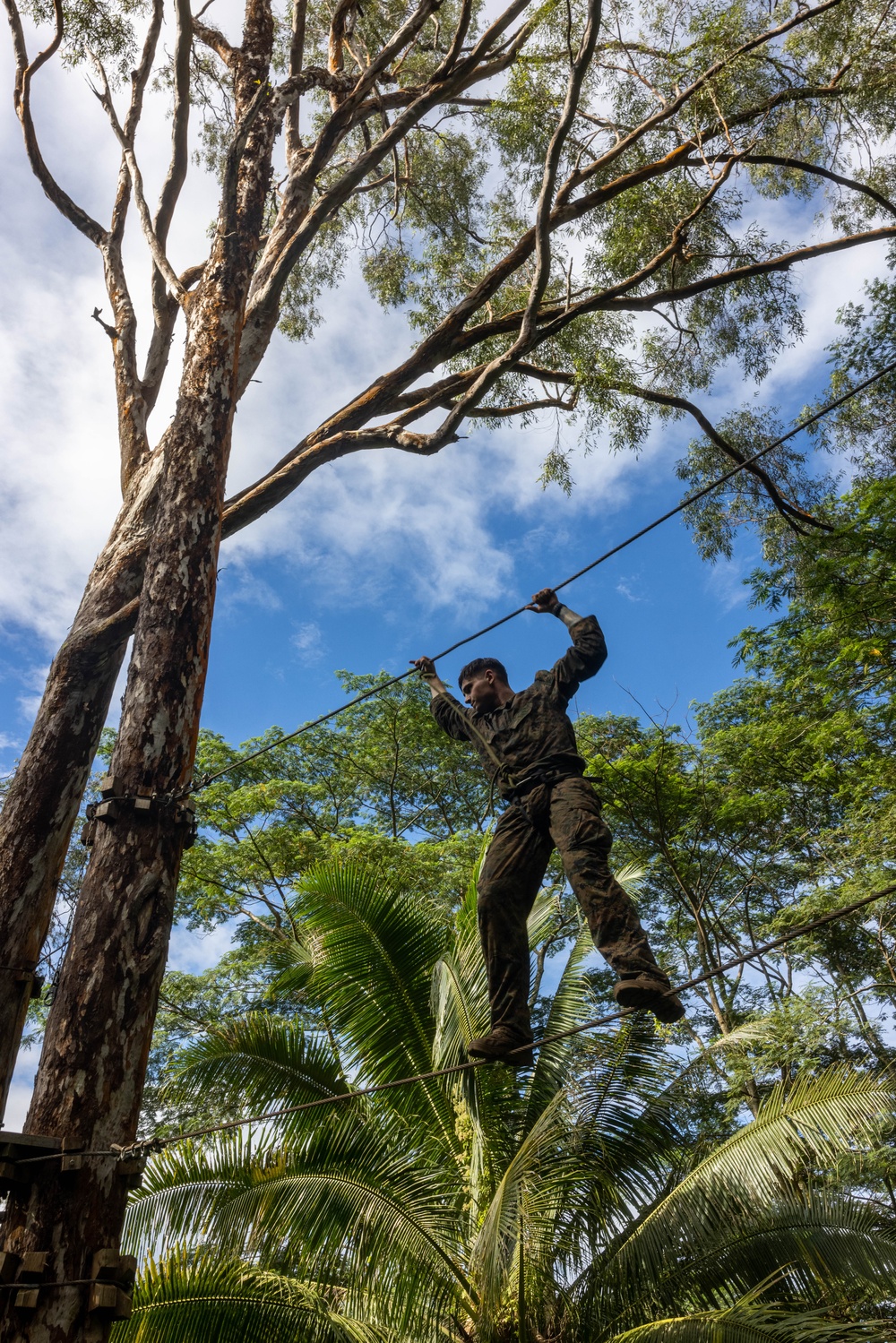 U.S. Marines complete commando course during Marara 24