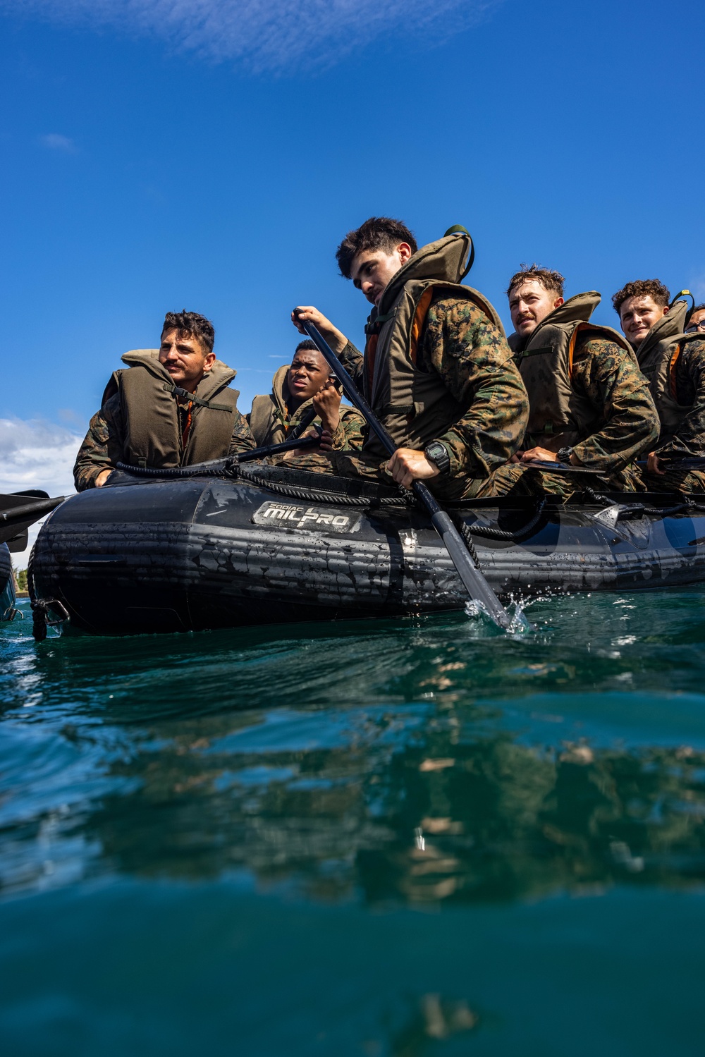 U.S. Marines complete commando course during Marara 24