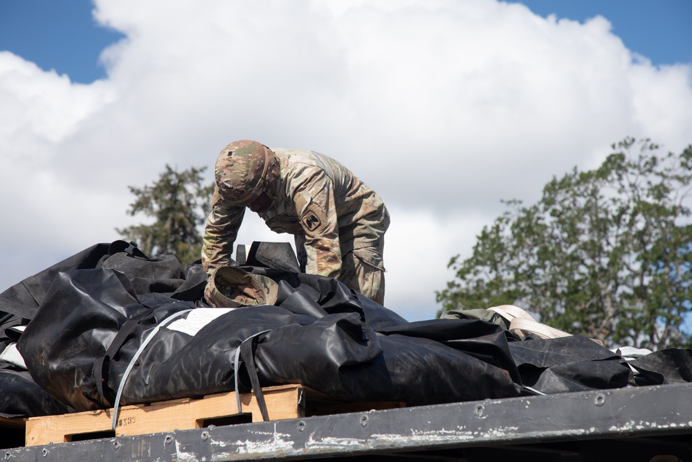 I Corps units conduct the Rapid Removal of Excess Equipment (R2E) program at Joint Base Lewis-McChord