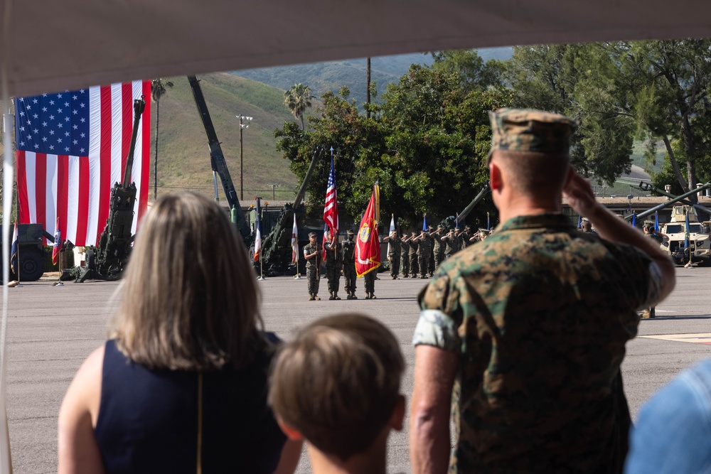 2nd Bn., 11th Marines holds change of command ceremony