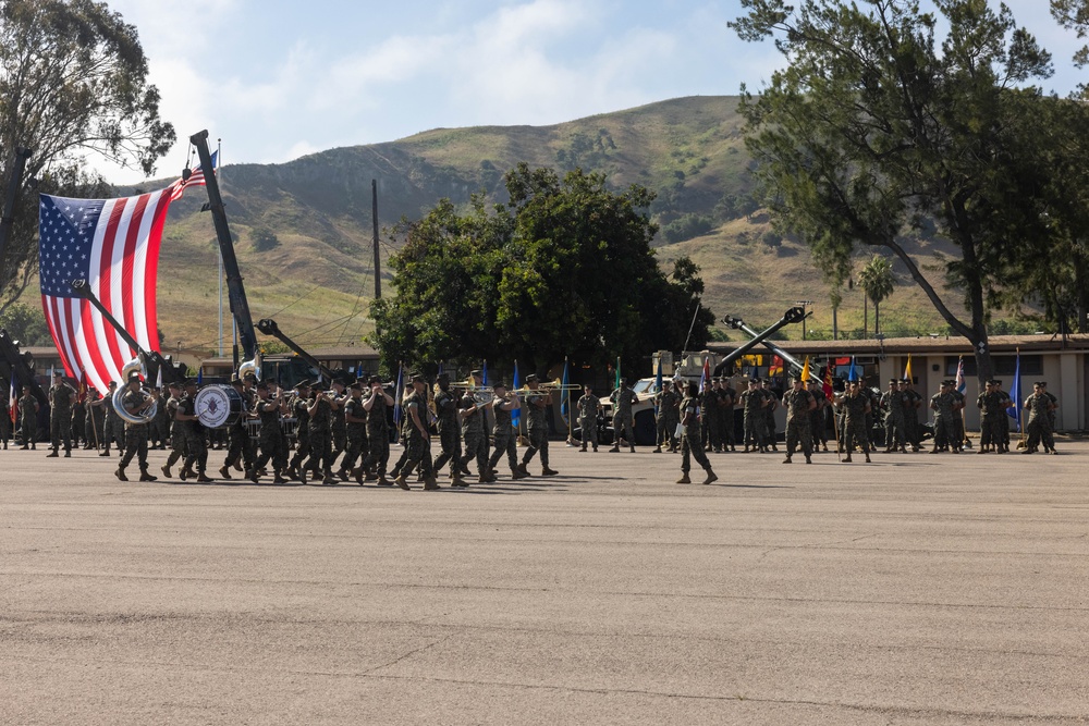 2nd Bn., 11th Marines holds change of command ceremony