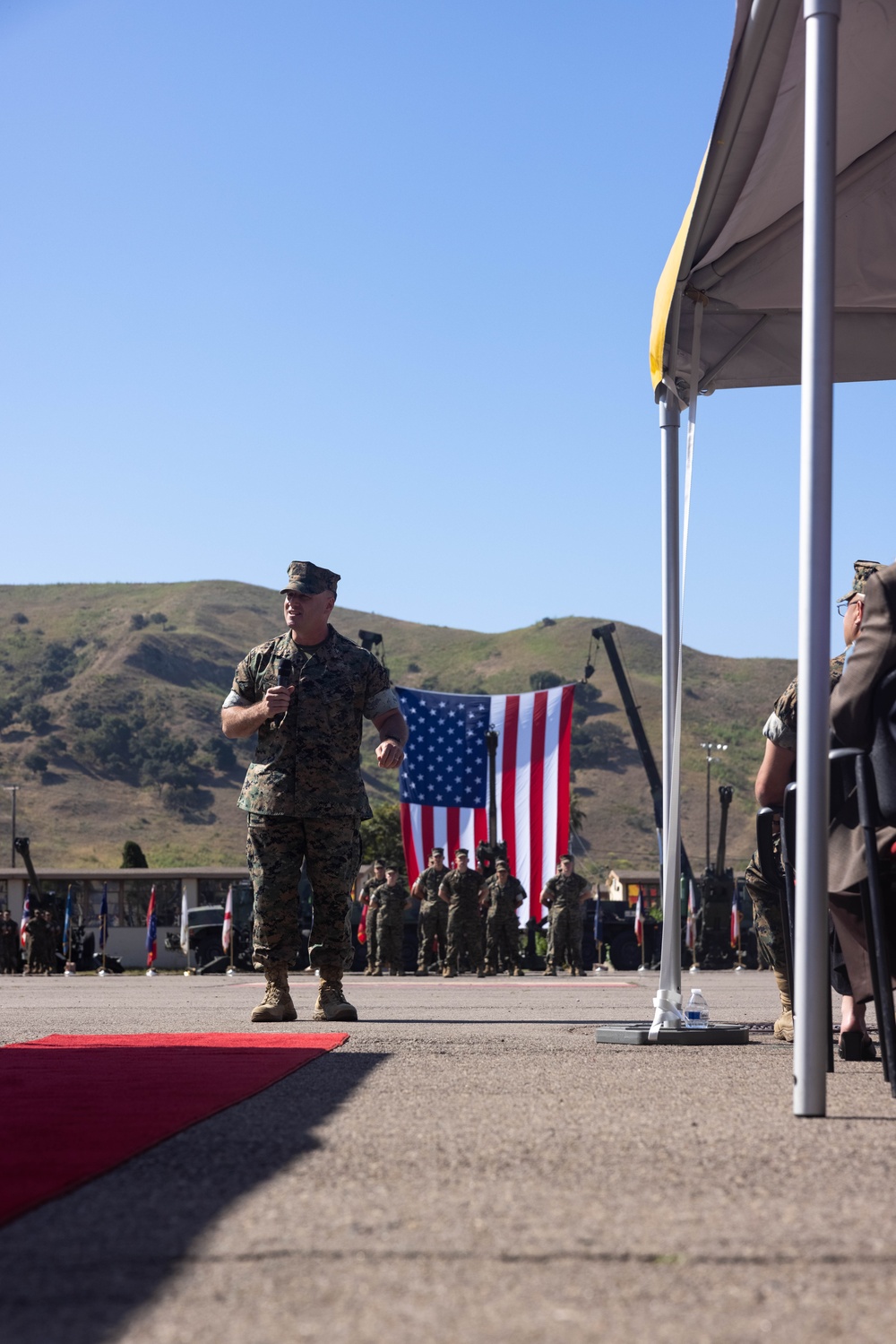 2nd Bn., 11th Marines holds change of command ceremony