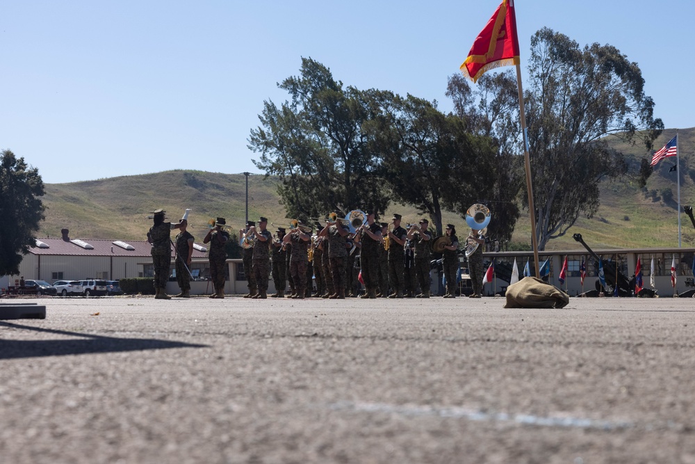 2nd Bn., 11th Marines holds change of command ceremony