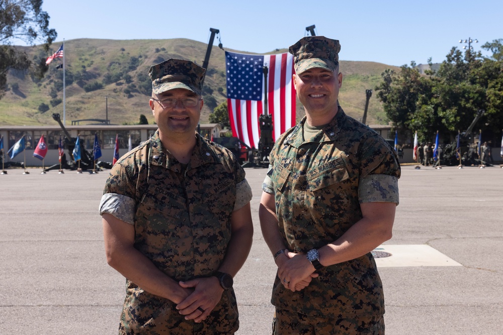 2nd Bn., 11th Marines holds change of command ceremony