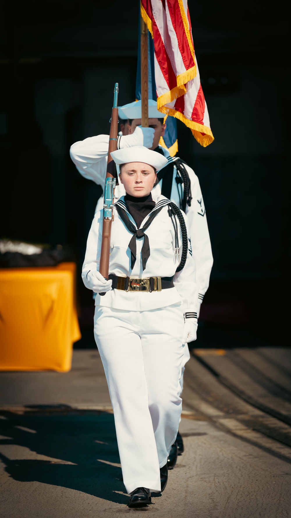 DVIDS - Images - USS JASON DUNHAM (DDG 109) HOLDS CHANGE OF COMMAND ...