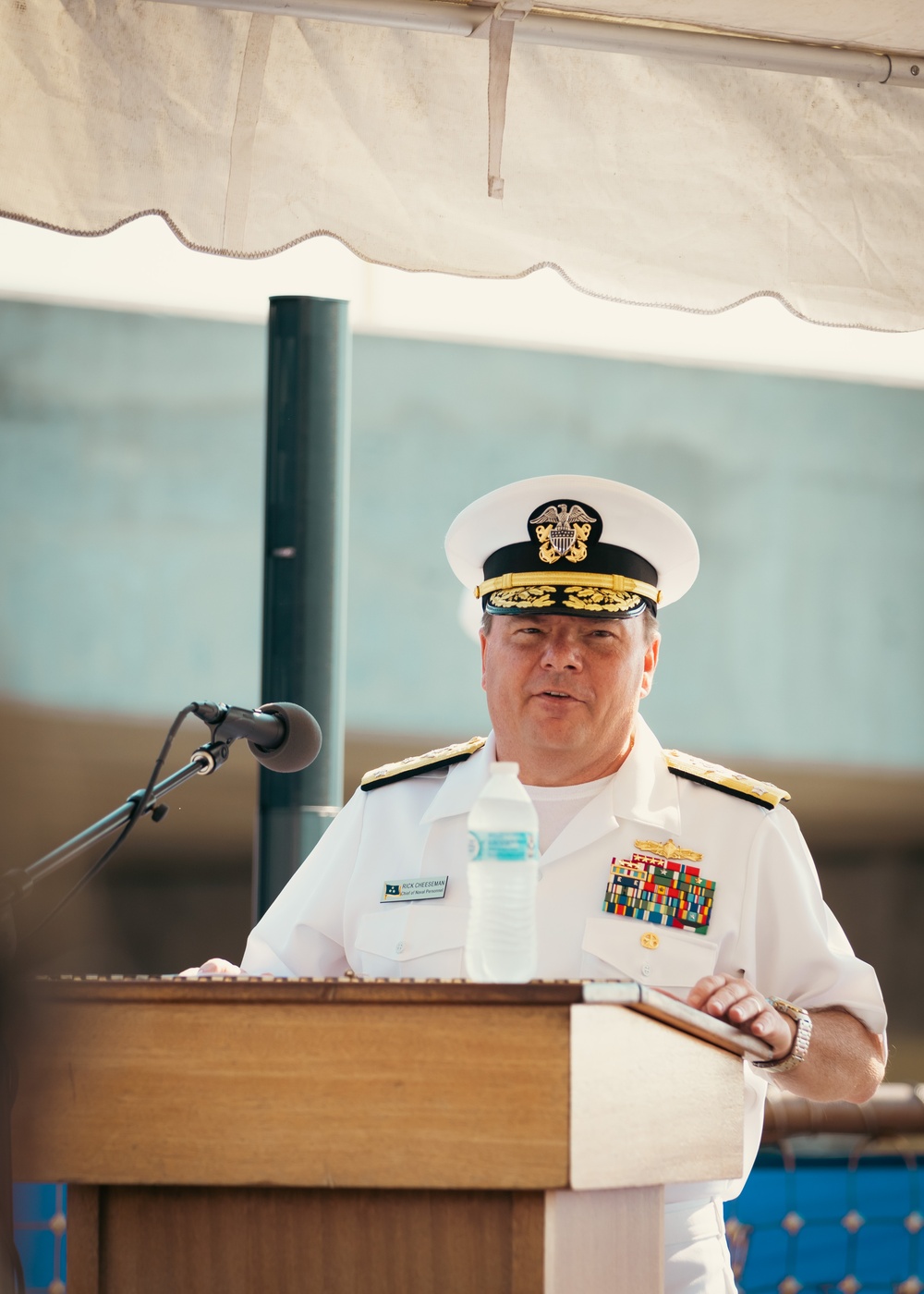 DVIDS - Images - USS JASON DUNHAM (DDG 109) HOLDS CHANGE OF COMMAND ...