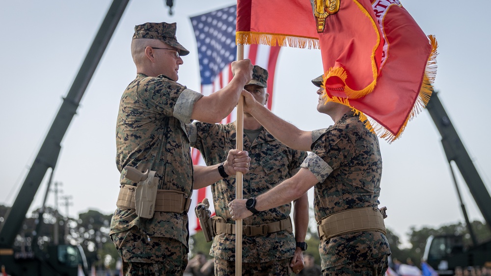 Headquarters Battalion, 2d Marine Division Change of Command