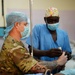 American and Chadian military medical professionals work to treat Chadian pediatric patient injuries from June 18 ammunition depot blast