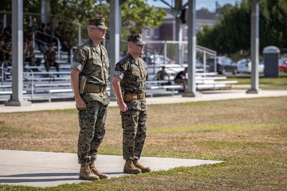 Headquarters Battalion Change of Command