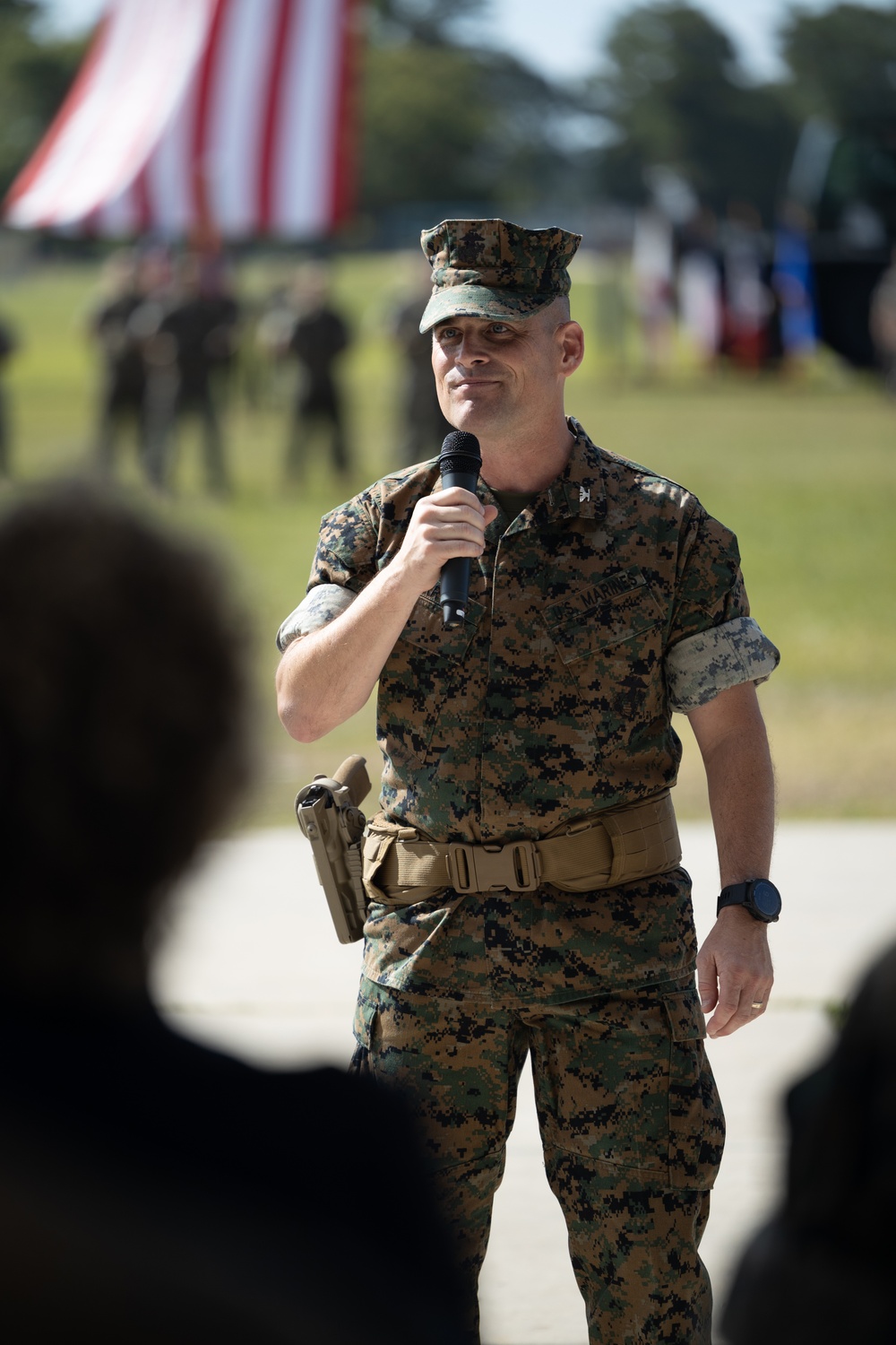 Headquarters Battalion Change of Command