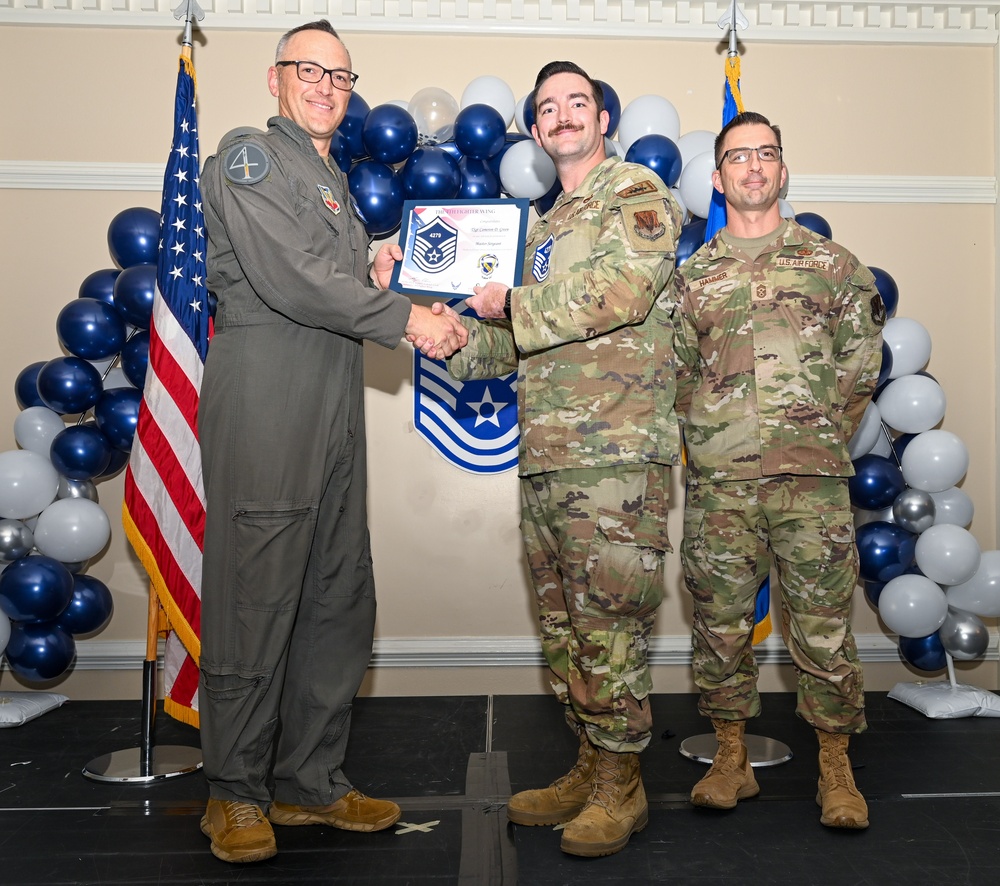 4 FW Master Sgt. Release Party