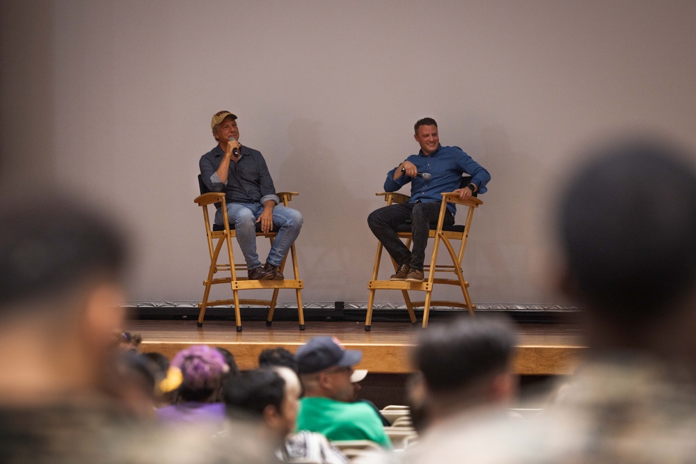 Mike Rowe visits Camp Pendleton