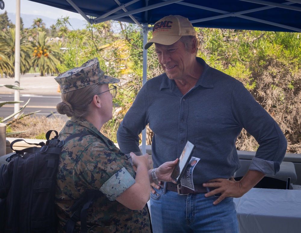 Mike Rowe visits Camp Pendleton