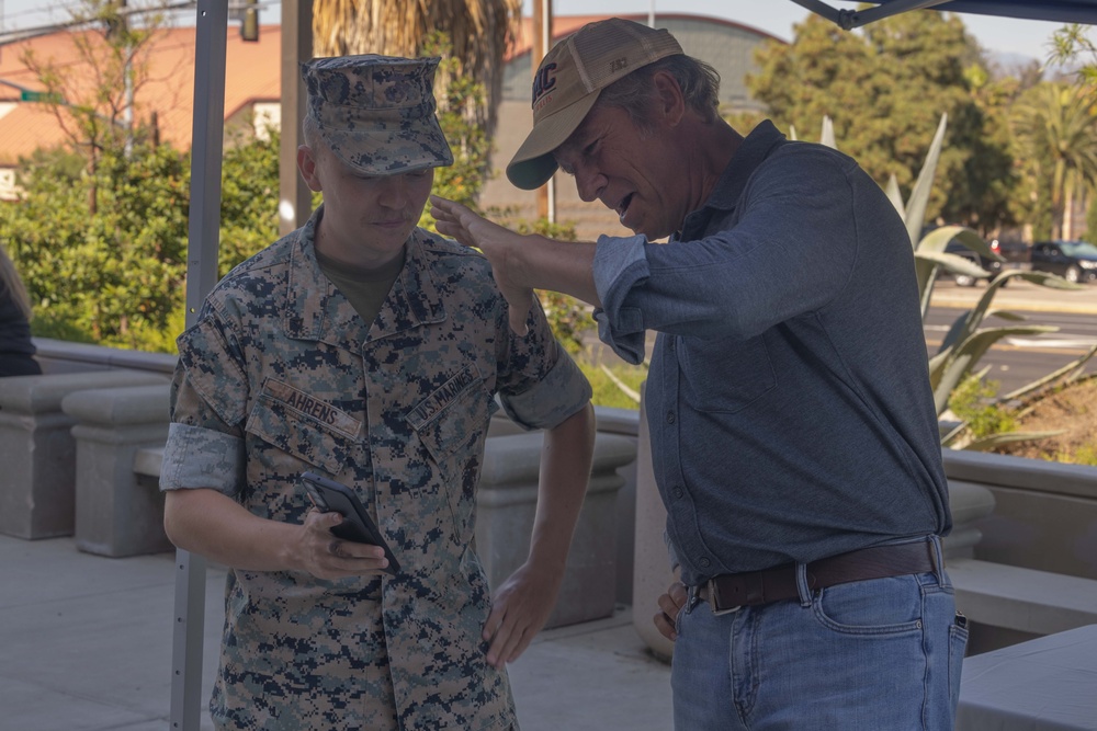 Mike Rowe visits Camp Pendleton