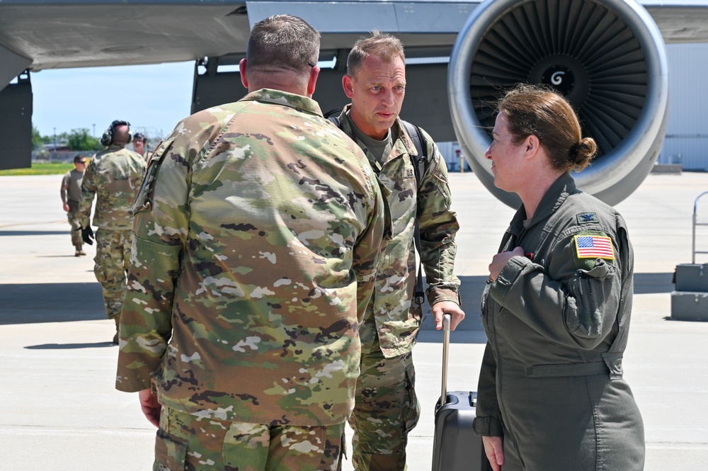 155th Air Refueling Wing deployers return