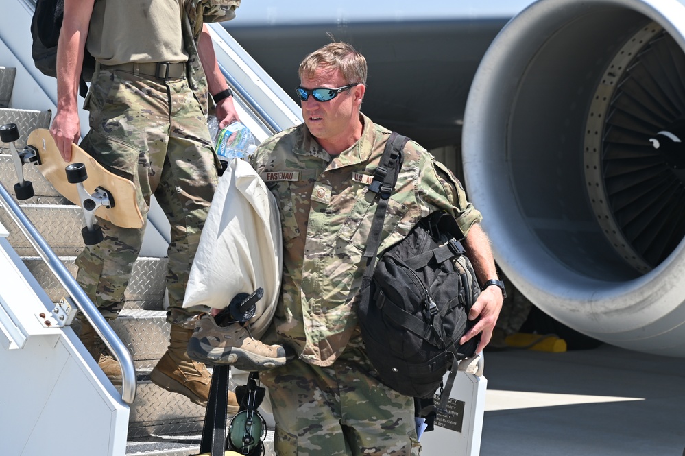 155th Air Refueling Wing deployers return