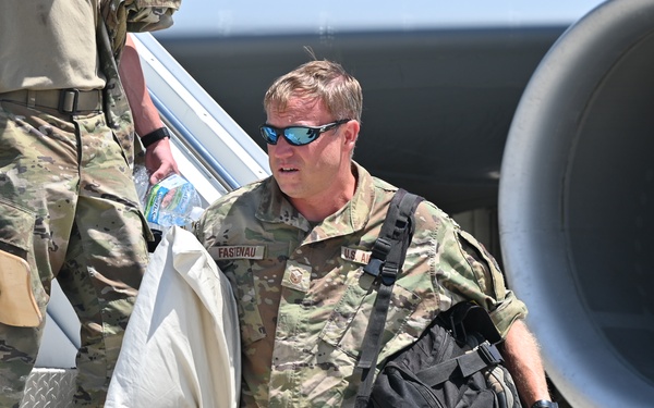 155th Air Refueling Wing deployers return