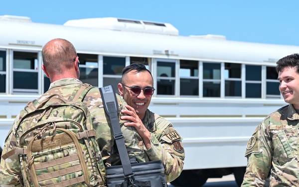 155th Air Refueling Wing deployers return